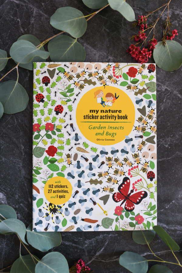 My Nature Sticker Activity Book Garden Insects And Bugs