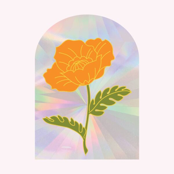 Sun Catcher Decal - POPPY