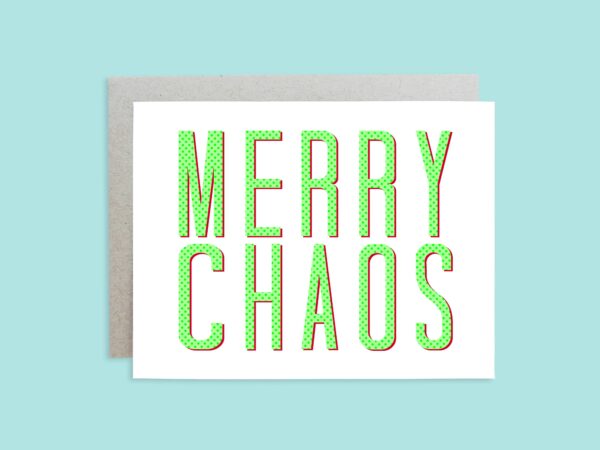 Holiday Card, Merry Chaos