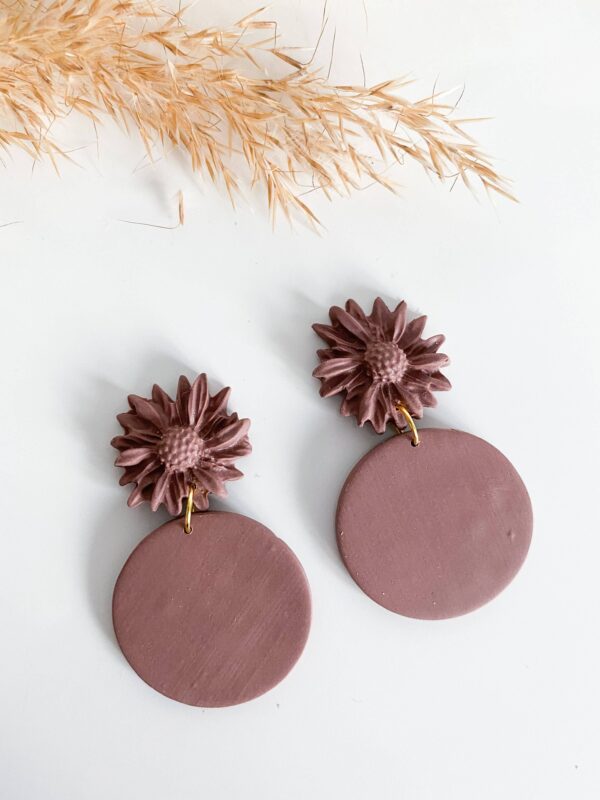 Sophia Polymer Clay Floral Earrings