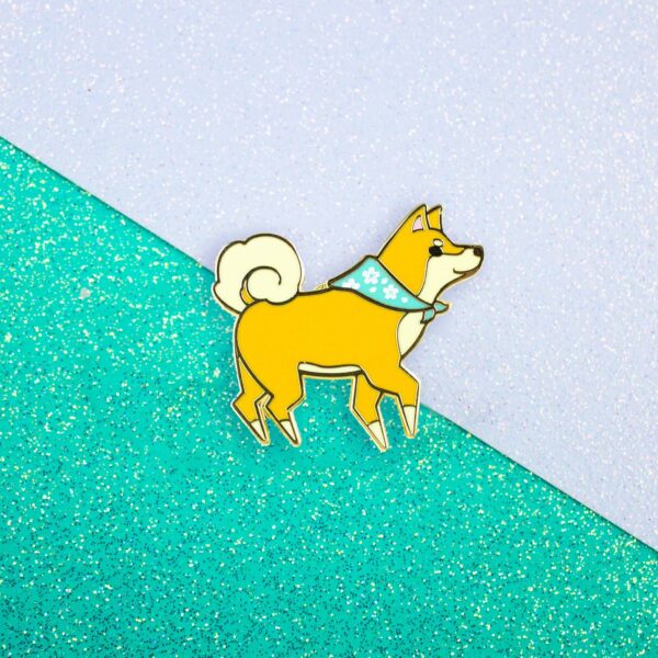 Shiba Inu Enamel Pin