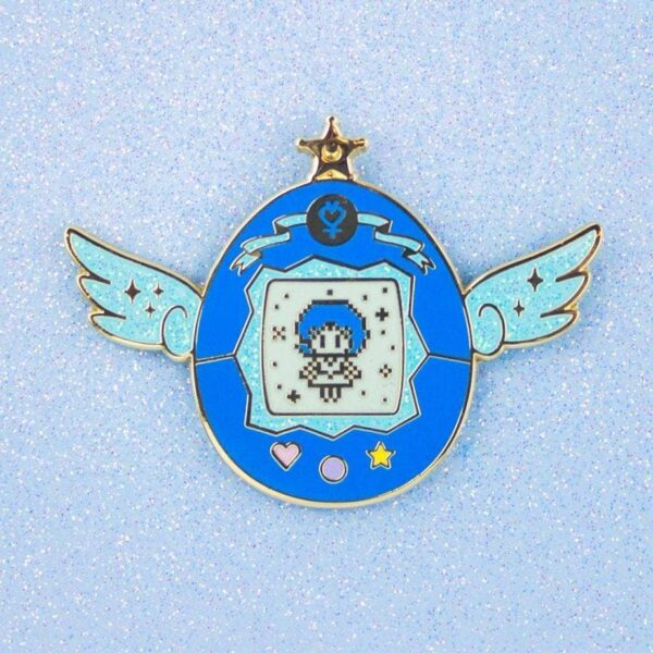 Sailor Mercury Pet Enamel Pin