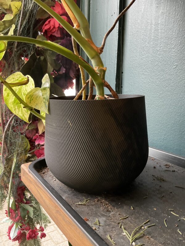 Juniper Planter - Black 6"