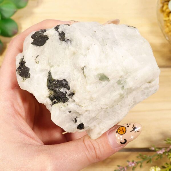 Large Rainbow Moon Stone Specimens