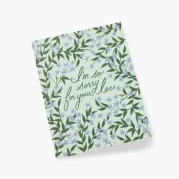 Laurel Sympathy Card