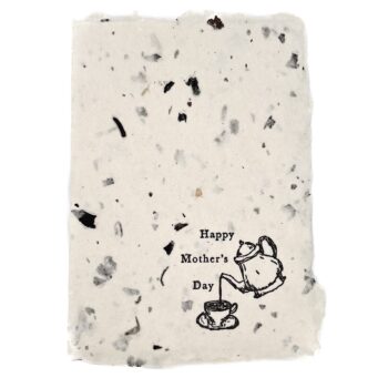 Happy mother’s day tea pot card