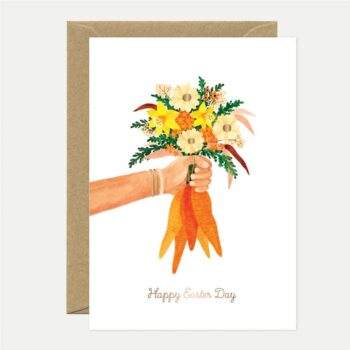 Greeting cards - Gold Happy Easter Day