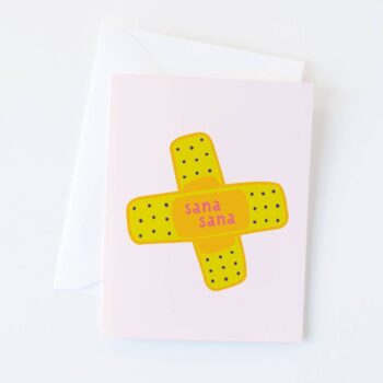 Sana Sana Get Well Spanish Card