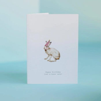 Happy Birthday Just A Hare Late