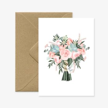 With Love Bouquet - A6 Love Card