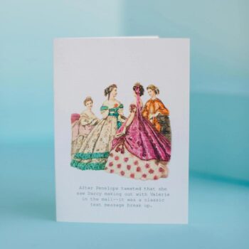 Text Message Break Up Card