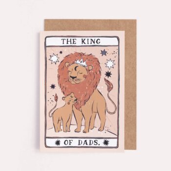 King of Dads Card | Male Birthday Card | Father's Day Card