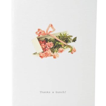 Thanks A Bunch Greeting Card