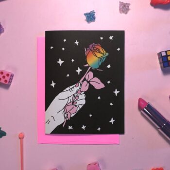 Rainbow Rose