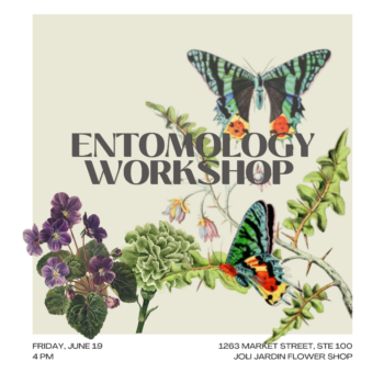Entomology at Joli Jardin - June 19, 4 PM