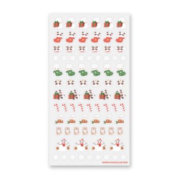 Panda & Bun X-Mas Sticker Sheet