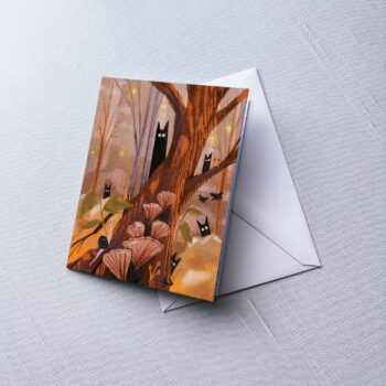 Greeting Card: The Unseen; A2 folded, blank