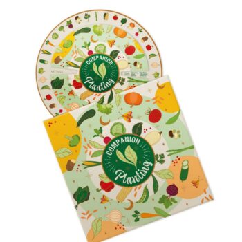 Companion Planting Spinner Card – Garden Guide for Thriving Crops & Natural Pest Control