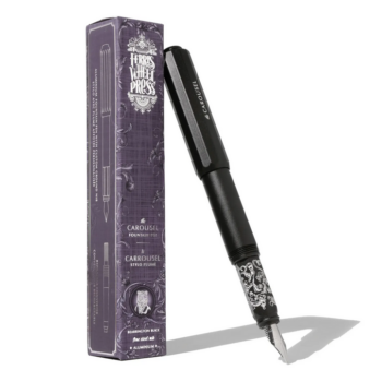 The Carousel Fountain Pen - Bearrington Black - Fine Nib