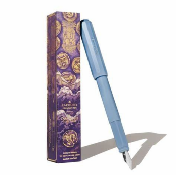 The Carousel Fountain Pen - Tides of Midas - Fine Ni