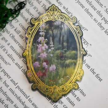 The Wildflower Grove Vinyl Sticker- Bookish Kindle Sticker