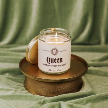 Queen | Medieval & Tarot-Inspired Jar Candle