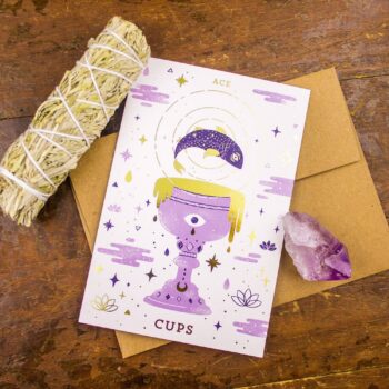 Ace of Cups Greeting Card