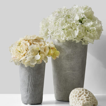 Cement French Vase 5.5x9.5