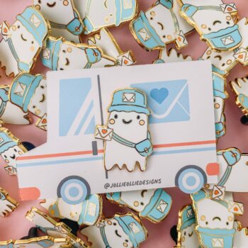 Ghostal Worker Enamel Pin