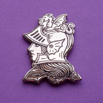 Lady Knight - Enamel Pin
