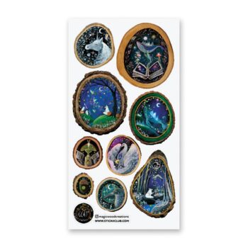 Fairytale Animals 1 Sticker Sheet