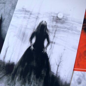 Field Witch-Dark Art Print