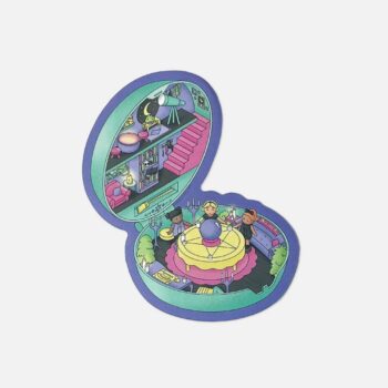 Polly Poltergeist Sticker