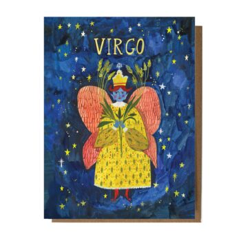 Virgo: Astrology Birthday Card: Sleeved Single A2 Card