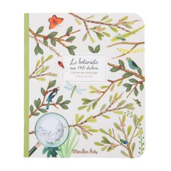 Le Botaniste Coloring Books & Stickers - Botanist/Garden Theme