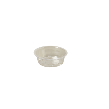 Clear PLASTIC Planter SAUCER 6IN