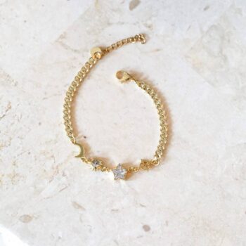 Celestial Chain Bracelet: Modern Witchy Jewelry