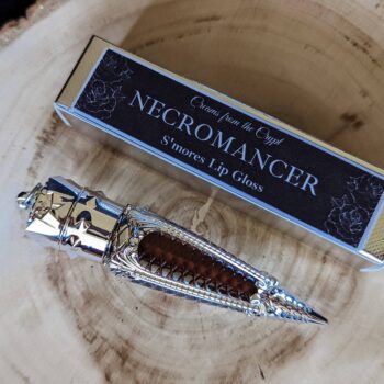 NECROMANCER (Silver) - Dark brown spiced chocolate lip gloss