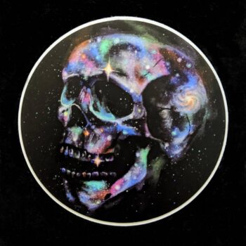 Space Skull Sticker