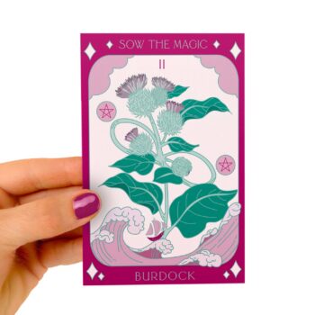 Burdock Tarot Seed Packet