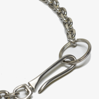 10mm Steel Hook Keychain // Wallet Chain // Necklace