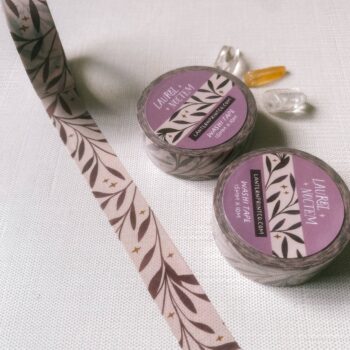 Washi Tape: Laurel Noctem Botanical