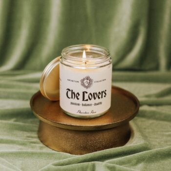 The Lovers | Medieval & Tarot-Inspired Jar Candle