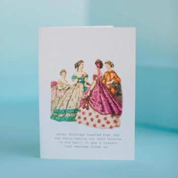 Text Message Break Up Card