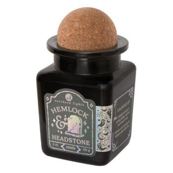 Seasonal Curiosity Candles: Hemlock & Headstone