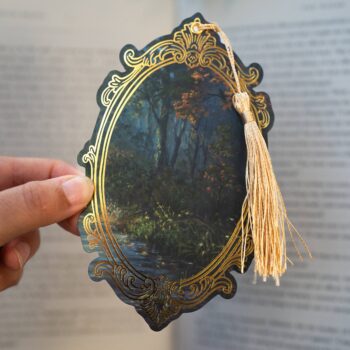 The Shadowed Grove Foil Bookmark | Bookish Romantasy