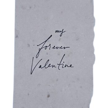 My forever valentine card
