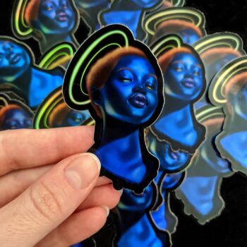 Space Queen Sticker