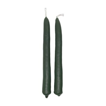 Dark green fig leaf ritual candle (green magic) 15gr: Pack 2 candles