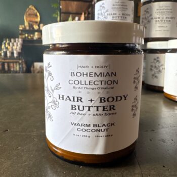 Hair + Body Butter Warm Black Coconut